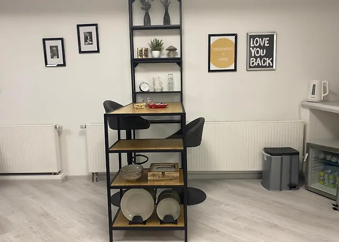 Chice, Urbane Oase Mit Arbeitsplatz Δωμάτια σε οικογενειακή κατοικία